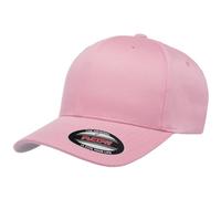 Flexfit Wooly Combed Baseball Cap in Pink | Size: S/M Flexfit Pink S/M