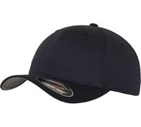 Flexfit 6277 Wooly Combed Cap Dark Navy S-M Colour: Dark Navy, Size: S S-M