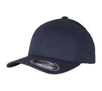Flexfit Unisex Wooly Combed Baseballkappe, darknavy/darknavy, XXL