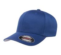 Flexfit Wooly Combed Cap in Mid Blue | Size: XS Flexfit Mid Blue XS