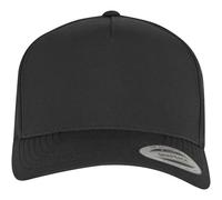 Flexfit Yp Classics 5 Panel Snapback Cap Black