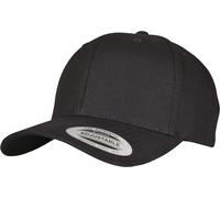 Flexfit Kappe 6-Panel Curved Metal Snap, black, One Size, 7708MS