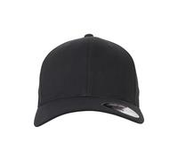 Flexfit Cap Yupoong Brushed Twill Wool Blend Silver Undervisor Black S/M