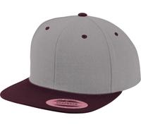 Flexfit Yupoong Classic Snapback 2 Tone Adjustable Wool Cap