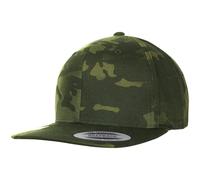 Flexfit Classic Snapback Cap, Black Multicam, One Size