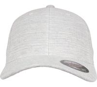 Flexfit Yupoong Ivory Melange Cap Sporty Striped Texture Comfortable Fit