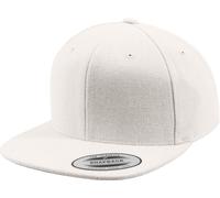 Flexfit Yupoong Melton Wool Snapback Cap Classic Green Undervisor