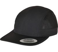Flexfit Yupoong Nylon Snapback Cap with Mesh Inserts Adjustable One Size