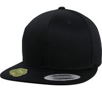 Flexfit Organic Cotton Snapback Cap black Onesize