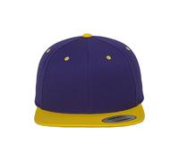 Flexfit - Classic 2 Tone Pur/Gold - Cap - multicolored - Onesize - 80% Polyacrylic, 20% Wool Onesize
