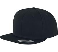 Flexfit Yupoong Unisex Snapback Cap Made of Organic Cotton with Straight Peak O