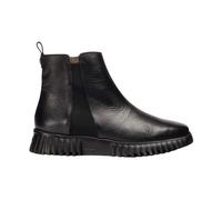 WONDERS Black Leather Chelsea Boots Size: 38, Colour: Black Leather