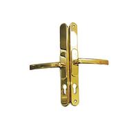 Flexi Adjustable Door Handle 96pz - 60pz 260mm Screw Fix Sprung Gold