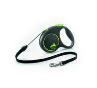 Flexi Black Design Cord M Green 5m 1-20kg