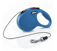 Flexi Classic Cord Cat Lead Blue Extra Small 3m Retractable Cat Leash/Lead for cats up to 8kgs/18lbs