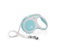 Flexi - CF20T5-251 -HBL -20 - Leave for dog - Loor leash - Cat leash - New Comfort M Tape 5 m, Light Blue