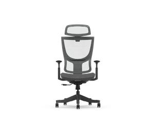 Flexi-Chair Ergonomic Office Chair Grey foam and mesh