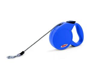 Flexi Classic Basic 2/M Retractable Leash Blue 5 Meters 20KG Max