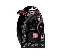 Flexi Classic Black 5M Cord Dog Lead Medium One Colour