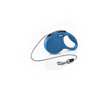Flexi Classic Cord Cat Lead Blue Extra Small 3m Retractable Cat Leash/Lead for cats up to 8kgs/18lbs