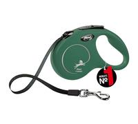flexi® Classic S 5 m Olive Green Roll Lead for Dogs up to 15 kg