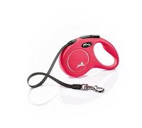 flexi Classic S Tape 5 m red, retractable leash for dogs up to 15 kg