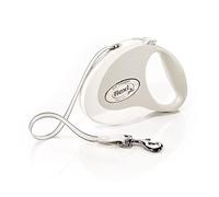 Flexi - Com -251 -W - Leave for dogs - Boarding leash - Cat leash - Style M Tape 5m, White