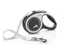 Flexi Comfort Grey & Black Dog Lead - XS