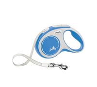 Flexi Comfort Tape Retractable 5 Metre Dog Lead - Blue - Size: Large