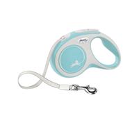 Flexi Comfort Tape Retractable 5 Metre Dog Lead - Light Blue - Size: Medium