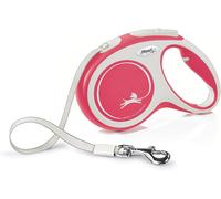 Flexi New Comfort Tape Dog Lead 5m Red - Medium
