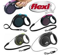 Flexi Dog Lead Retractable Design Tape Cord 8-50kg Extending Puppy Locking Leash