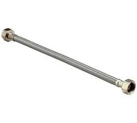 Invena 1/2 x 1/2 Inch Flexible Pipe Water Tap Connector Tail Hose Pipe 30-60cm 60cm 1/2" x 1/2" BSP