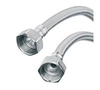 Flexi Flexible Kitchen Basin MonoBloc Tap Connector Hose Pipe 3/4" x 3/4" 50cm Length