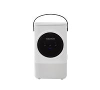 Morphy Richards Flexi Freeze 1L Rechargeable Travel & Desk Top Mini Air Personal Cooler, Rechargeable Design & 15 Hour Run Time, 4 Fan Speeds, 4 Hours Charge Time, Low Noise, White, 823000