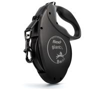 flexi® Giant Black Edition Belt 8 m Black Roll Lead for Dogs up to 50 kg