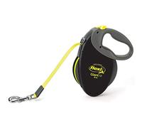 Flexi Giant Dog Lead Retractable Extending Neon Tape Medium Large XL 8m & 10m