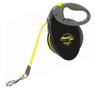 Flexi Giant Neon Tape Medium/Large 8m Retractable Dog Leash/Lead 1- 50 KG