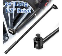 Flexi Head Knuckle Power Breaker Bar Ratchet Wrench 1/2" Drive 24"