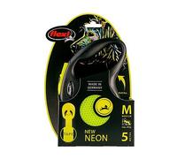 Flexi Neon Black Medium 5M Tape One Colour