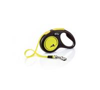 Flexi Neon Extra Small 5m Dog Lead - Yellow
