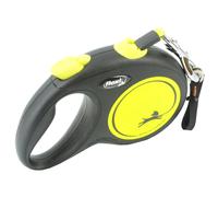 Flexi Leash Classic S Rope 5m Up to 12kg Yellow Neon