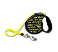 Flexi Neon Retractable Tape Lead, 5 m/ 50 Kg, Large