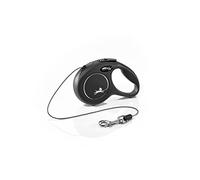 Flexi New Classic Cord Dog Lead 3m Black - Extra Small