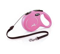 Flexi New Classic Cord Dog Lead 8m Pink - Medium