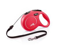 Flexi New Classic Cord Dog Lead 8m Red - Small