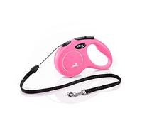 Flexi New Classic Cord Pink Small 5m Retractable Dog Leash/Lead for dogs up to 12kgs/26lbs