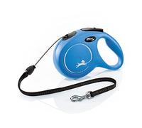 flexi New Classic Cord Retractable Lead Blue Medium 8m 20kg