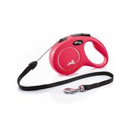 flexi New Classic Cord Retractable Lead Red Small 8m 12kg