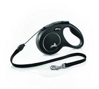 Flexi New Classic Cord Dog Lead 5m Black - Medium